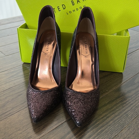 TED BAKER SPARKLY HEELS - Picture 9 of 11